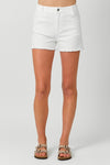 White Denim Shorts