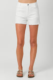 White Denim Shorts