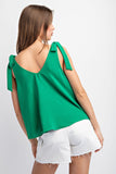 Kelly Tie-Strap Sleeveless Top