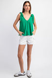 Kelly Tie-Strap Sleeveless Top