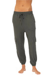 MONOB BRUSHED HACCI CARGO LOUNGE JOGGER PANT