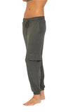 MONOB BRUSHED HACCI CARGO LOUNGE JOGGER PANT