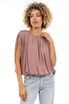 Grecian Draped Blouse