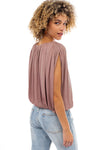 Grecian Draped Blouse