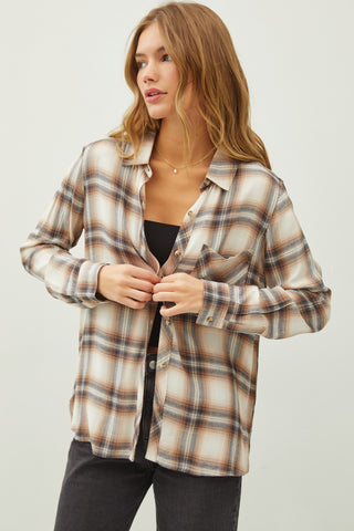 Chestnut Plaid Flannel