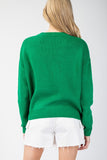 Green Merry Sweater