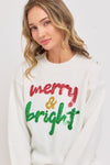 Merry Bright Holiday Sweater