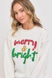 Merry Bright Holiday Sweater