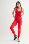Red Scoop Tank