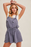 Blue Gauze Romper