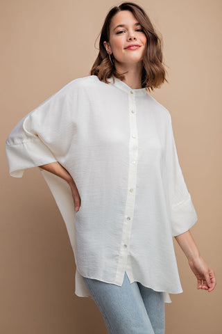 Satin Loose Fit Top