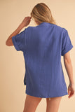 Trudie Top - Blue Billow