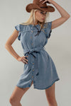 Western Denim Dress