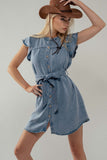 Western Denim Dress