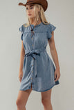 Western Denim Dress