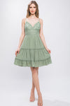 Sage Tie-Back Dress