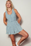 Sweet Summer Denim Romper