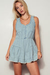 Sweet Summer Denim Romper