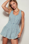 Sweet Summer Denim Romper