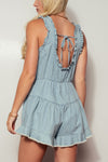 Sweet Summer Denim Romper