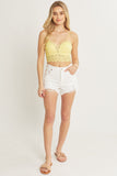 Laced Bralette - Yellow