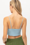 Laced Bralette - Lt Blue