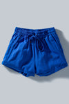 Cobalt Linen Relaxed Shorts