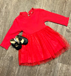 Lil Divas Red Holiday Dress