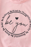 Be You Pink Tee