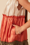 Girls Shimmery Chiffon Dress