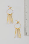 Gold Key Earrings