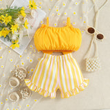 Yellow Bow 2-Pc Set