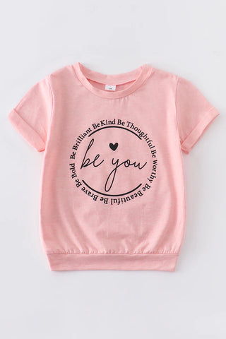 Be You Pink Tee
