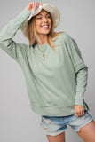 PLUS Sage Terry Pullover