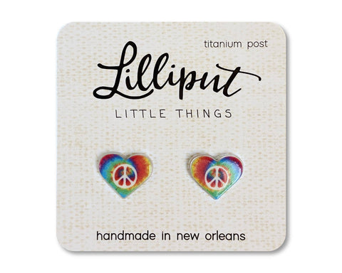 NEW Boho Hippie Heart Earrings