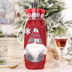 Gnome Wine Bottle Covers
