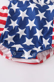 Stars & Stripes Ruffle Romper