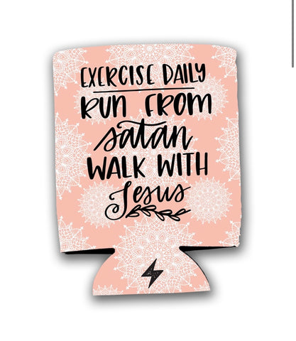 Exercise Daily… Koozie (Standard)