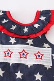 Blue Star Smocked Dress