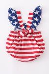 Stars & Stripes Ruffle Romper