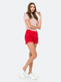 Red Hazel KanCan Shorts