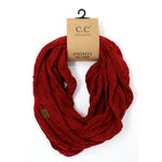 Red Infinity Scarf Kids