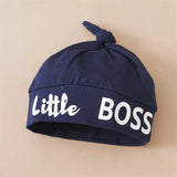 Little Boss Romper/Hat Set
